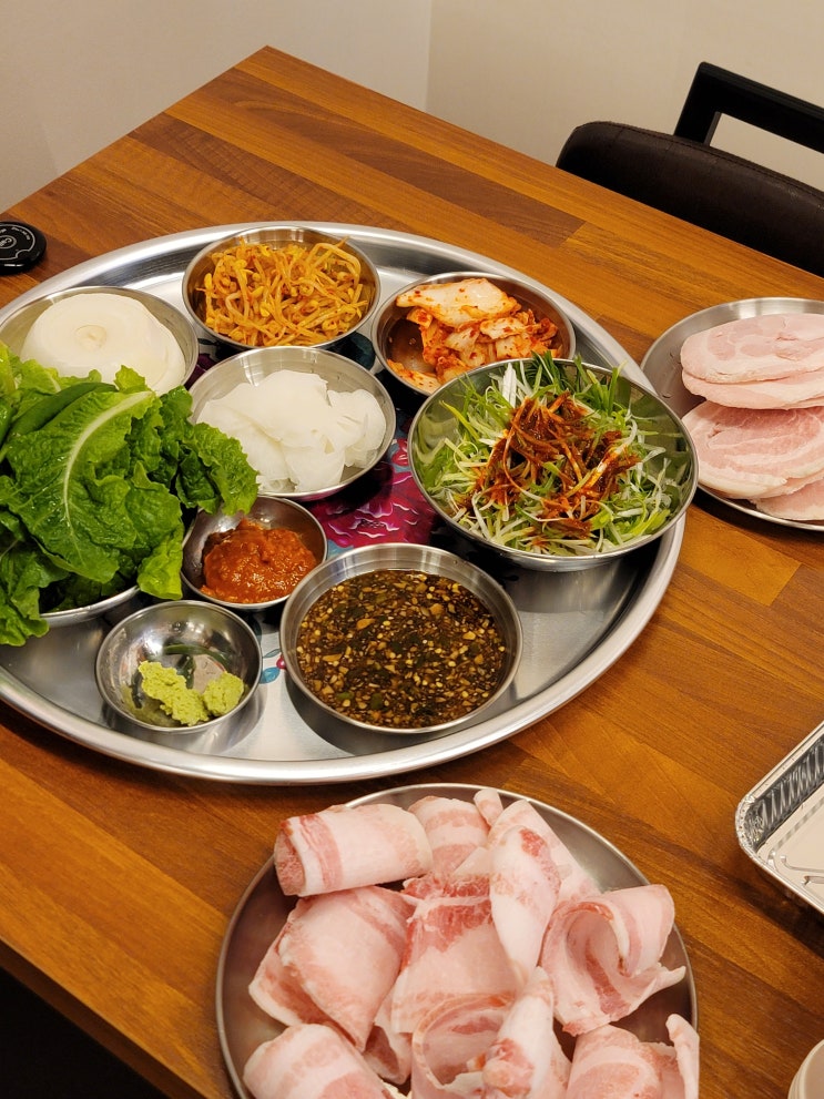  남악맛집 엉터리 무한대패 무한리필 삼겹살 소주 고기뷔페