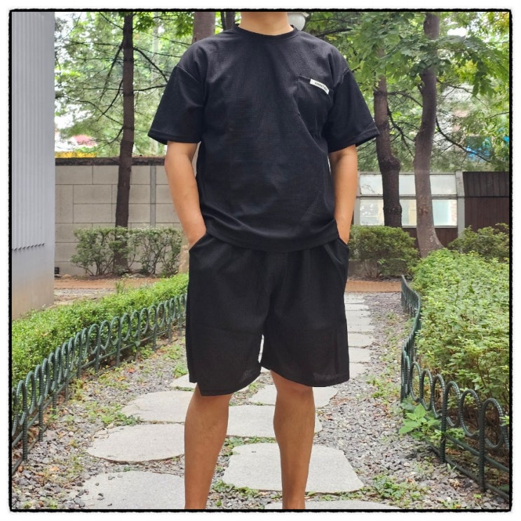 데일리담다 dailydamda 오버핏트레이닝 남성반팔티 반바지세트 리뷰 데일리담다 dailydamda 오버핏트레이닝 남성반팔티 반바지세트 리뷰