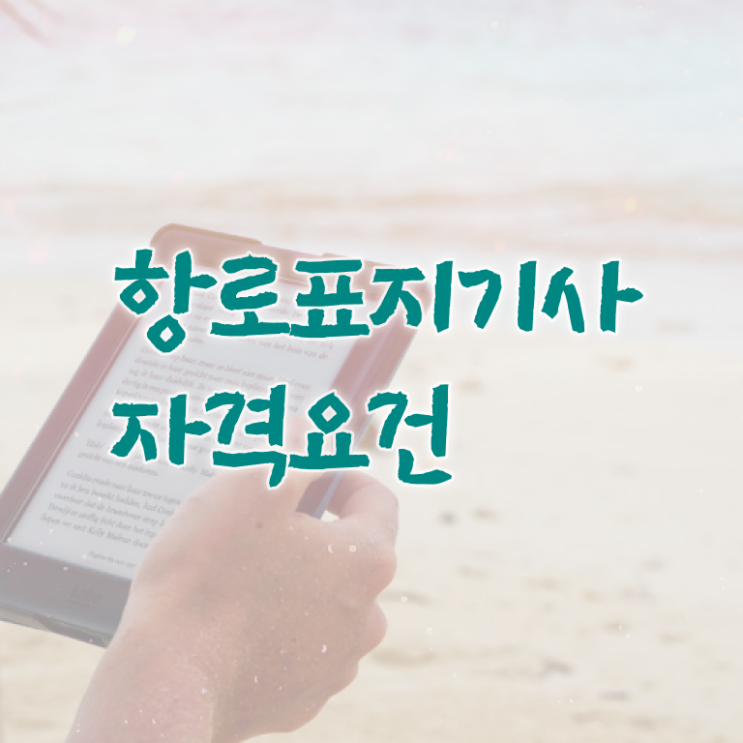  항로표지기사 필기 과목 항로표지기사 자격요건 온라인 과정으로 반 년만에 끝낸 팁