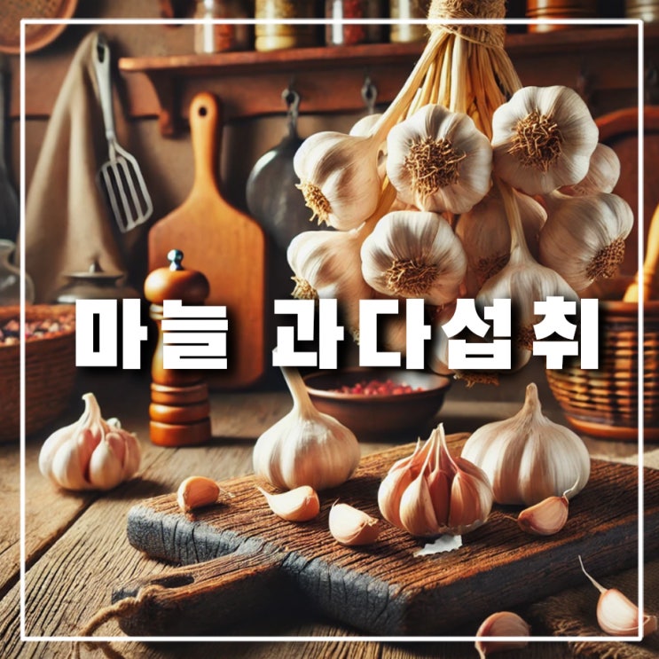  마늘 많이 먹으면? 과다 섭취의 부작용, 하루 적정 섭취량은?