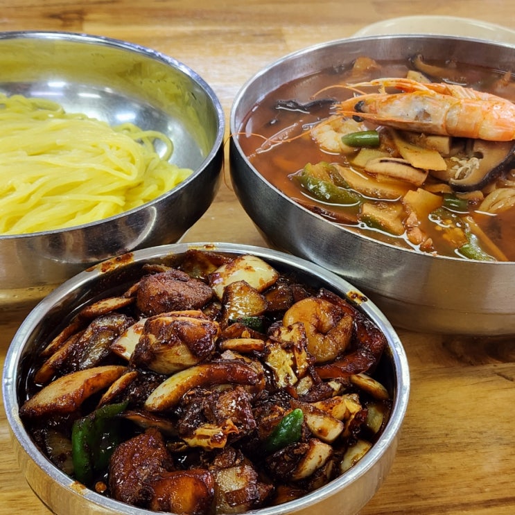  군산 지린성 고추짜장 고추짬뽕 주차 웨이팅 군산 여행 맛집