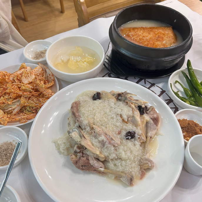  물레방아 용인 백숙 맛집 누룽지닭백숙 정말잘하는곳
