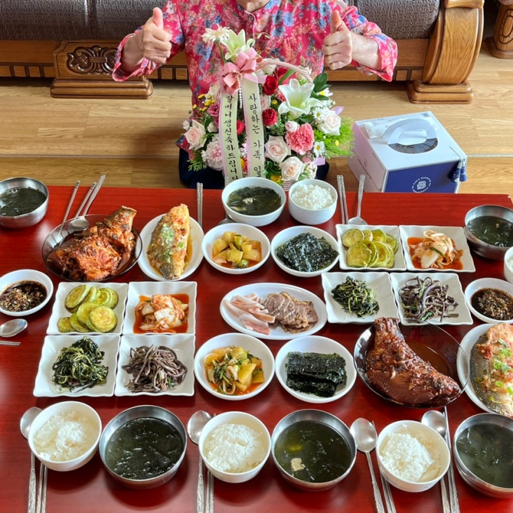  할머니 생신 꽃다발 인계동꽃집 루나꽃 당일주문 가능 