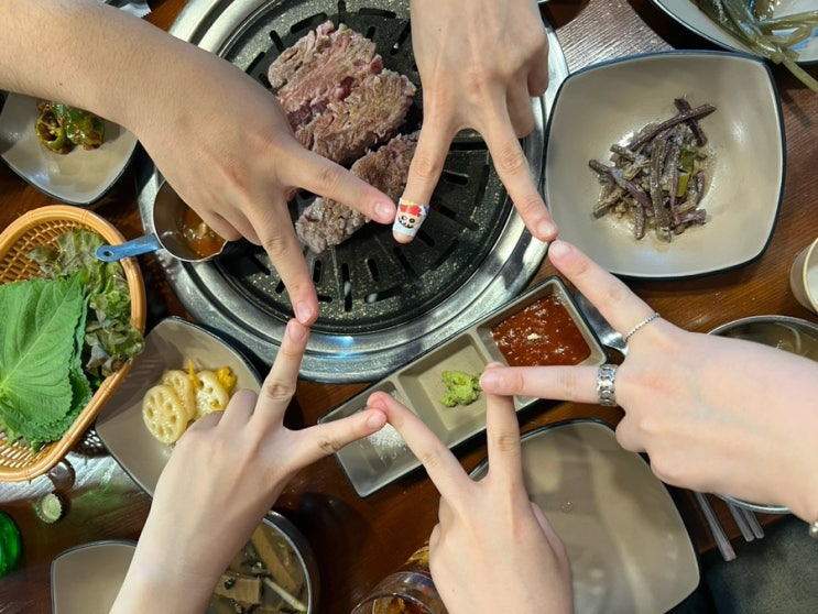  천안 불당 통삼국 본점 벼락도끼 이베리코 맛집