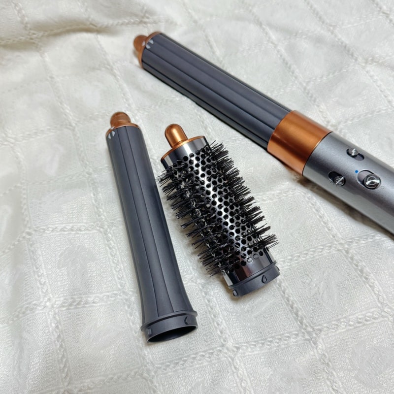 다이슨 에어랩 롱배럴 30mm, 40mm & 라운드 볼륨 브러시후기, 사용 방법