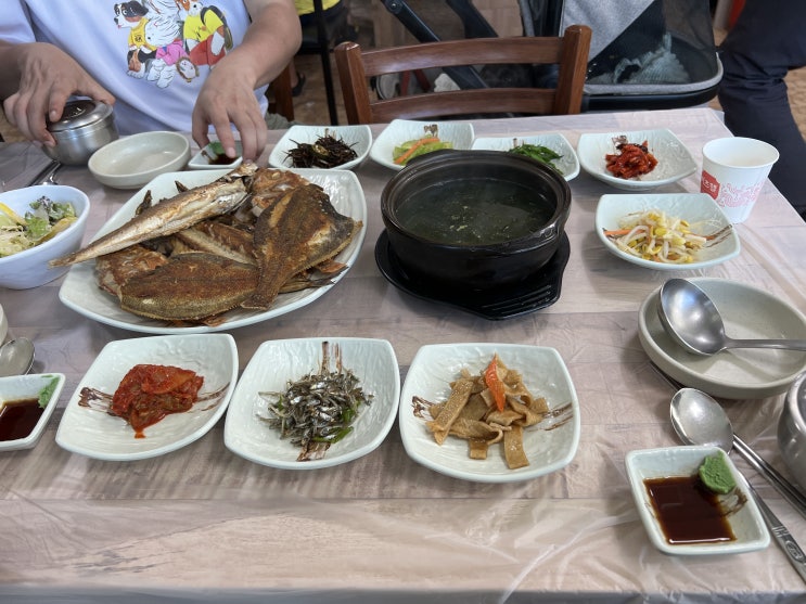 거제도 애견동반식당 구조라 구이조아라 생선구이 맛집