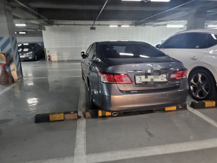  아파트 주차장 빌런...