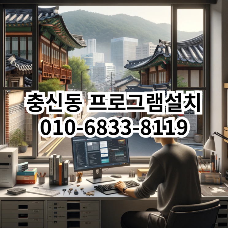  충신동 프로그램 설치 서비스 안내