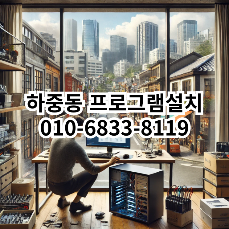  하중동 프로그램 설치 서비스 안내