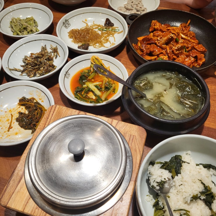수원 정자동 중심상가 한정식 맛집 단일 메뉴 청대문 곤드레밥상 수원 정자동 중심상가 한정식 맛집 단일 메뉴 청대문 곤드레밥상