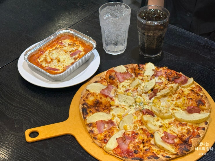 고터 맛집 피자몰투고 뉴코아강남점 베이컨웨지포테이토피자