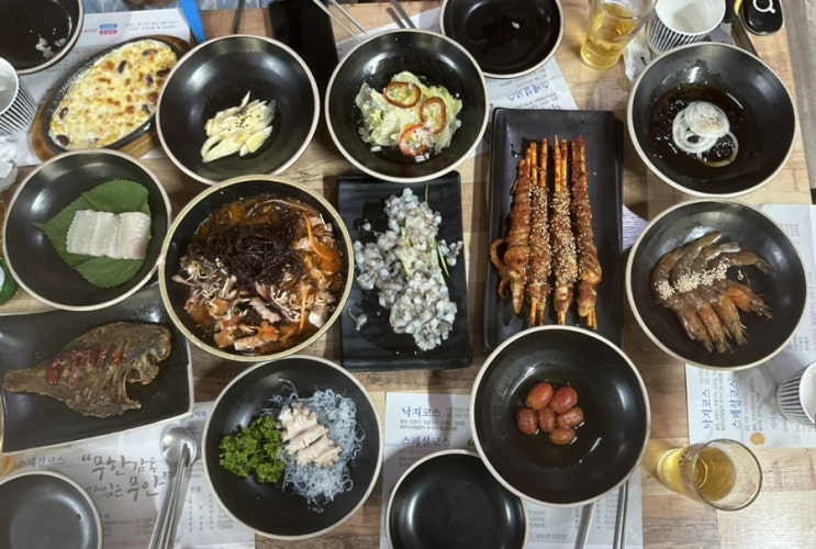  전남 무안 cc 맛집 톱머리해수욕장 뻘낙지 요리전문점 무안명가