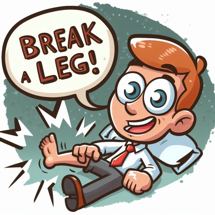  Break a leg! 다리를 부러뜨려 행운을 빌게 된 이유