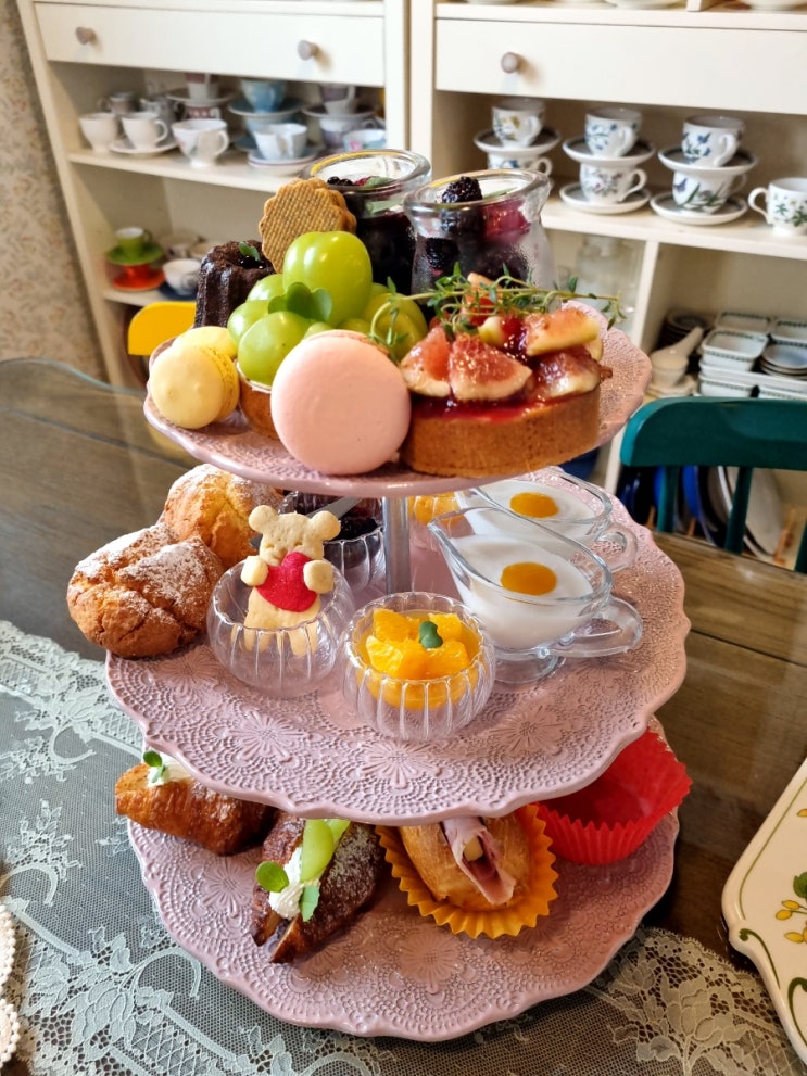  대전애프터눈티세트 대전브런치맛집 대전사람수부씨 예약필수