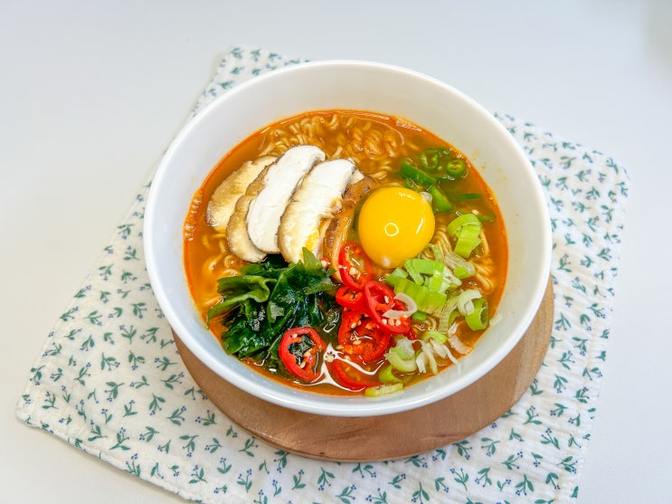  맛있는 라면 추천 우리밀&우리감자로 만든 채소라면 리뷰해볼게요.