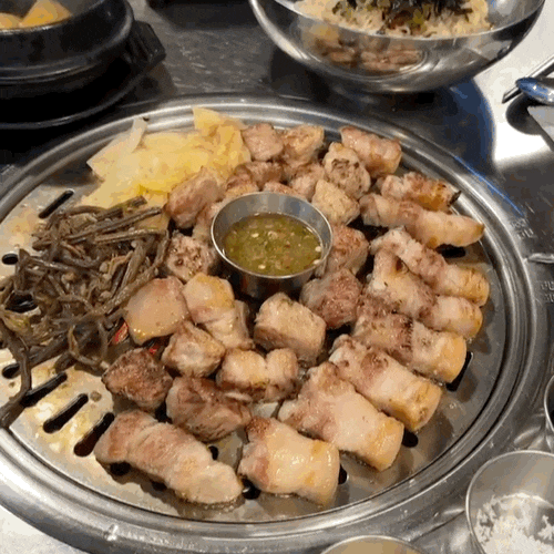  김해 율하 2지구 맛집 삼굽살 방문 후기 / 구워주는 고깃집 / 주차정보