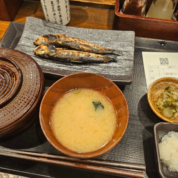  든든한 아침식사가 가능한 일본 도쿄 신주쿠 맛집 신파치 식당
