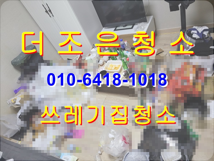  경남 창원시 진해 원투룸 쓰레기집청소_퇴실쓰레기처리 전문업체입니다!!(부산 지저분한 더러운집청소_이사폐기물처리)
