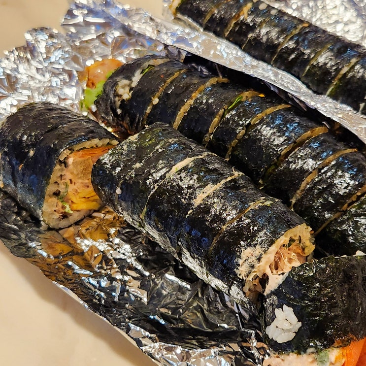  제주도 김밥 다정이네김밥 본점 주차 오픈런 포장