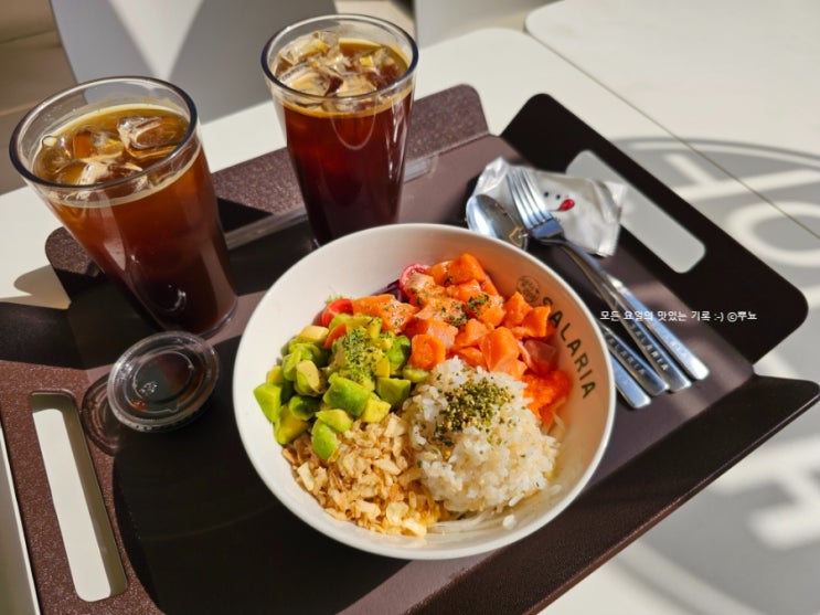  영주 가흥동카페 샐러드포케 맛집:: 샐러리아