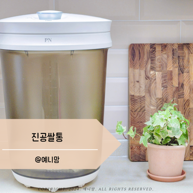 PN풍년 미쁨 진공쌀통 쌀냉장고로 신선하게 보관하는 방법