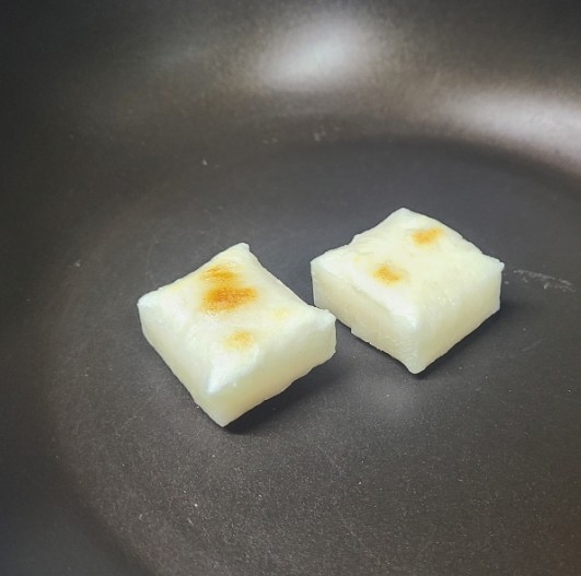  키리모찌 구워 먹기