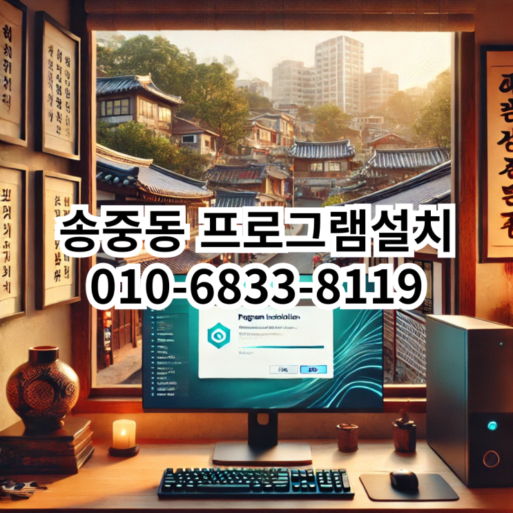  송중동에서 믿고 맡길 수 있는 프로그램 설치 서비스