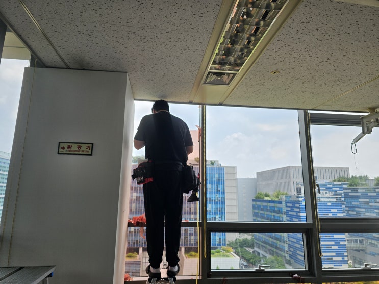  광명 사무실썬팅, 갈현동 열차단필름 공사