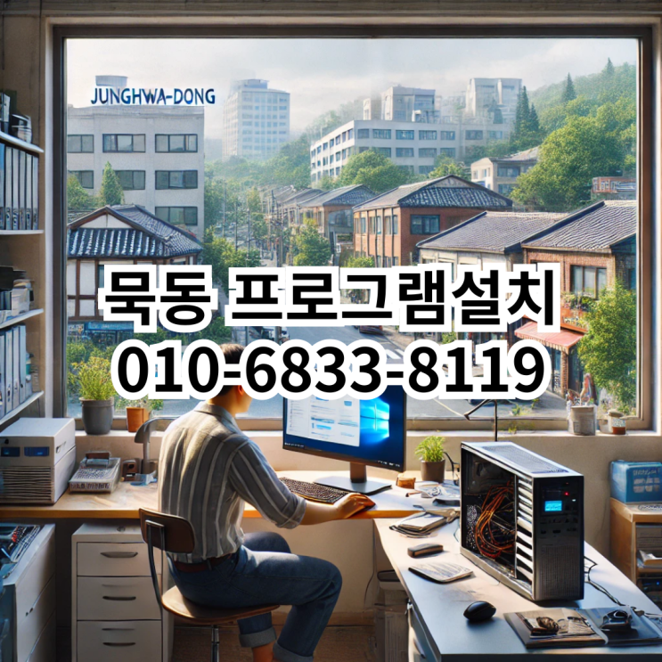 묵동 프로그램 설치 서비스 안내