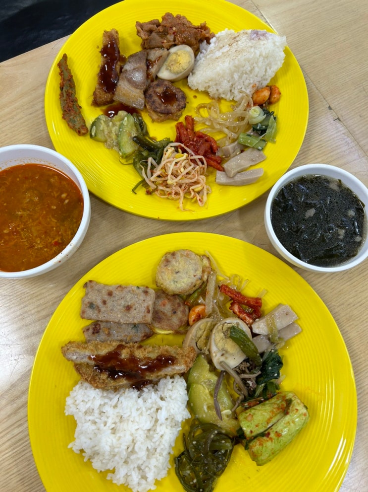  울산 남구 삼산동 맛집 한식 뷔페 속리산산채비빔밥