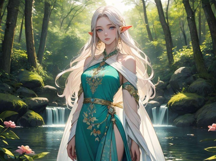  자캐 고대 숲의 마법사 엘리아 (Elia, the Ancient Forest Sorceress)