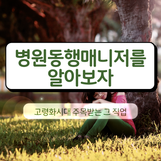  병원동행 자격증 , 병원동행매니저 준비 과정 및 취업후기