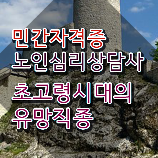  2급노인심리상담사강의 , 노인심리상담사 자격증 취득한 과정 정보를 알고싶다면