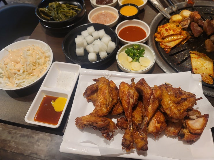 오늘은 치팅데이! 부평시장역맛집:호팬치키니