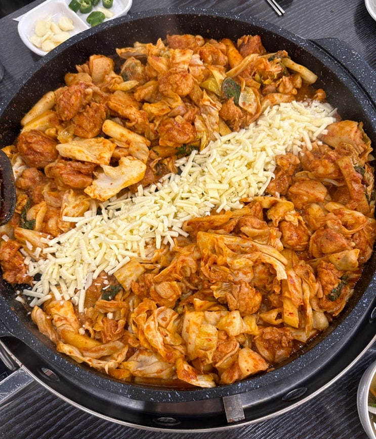  어제 저녁 아산 배방 5.5닭갈비~!