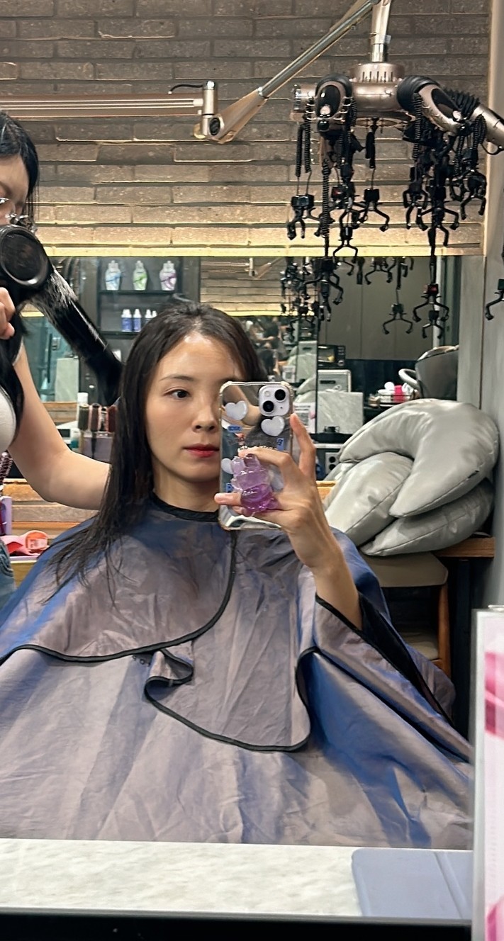  잠실새내역 미용실 헤어벨리시마 중단발 레이어드컷 C컬펌 가격