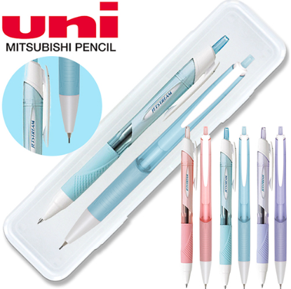  uni 제트스트림 파스텔 볼펜 샤프 세트 0.5mm 판촉물 사은품 기념품 단체선물 각인 인쇄 제작