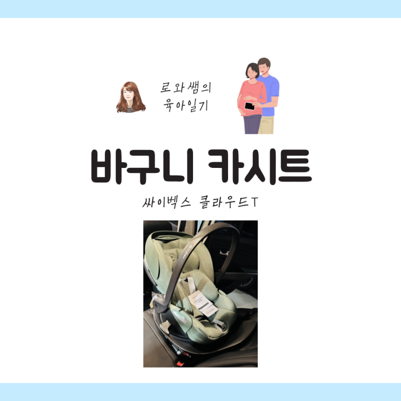 신생아 바구니 카시트, 싸이벡스 클라우드T 유모차 호환