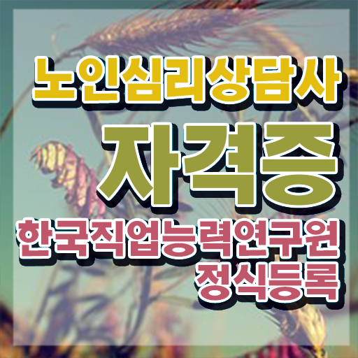  노인심리상담사시험 , 노인심리상담사 자격증 직장인도 쉽게 합격정보 체크해보세요