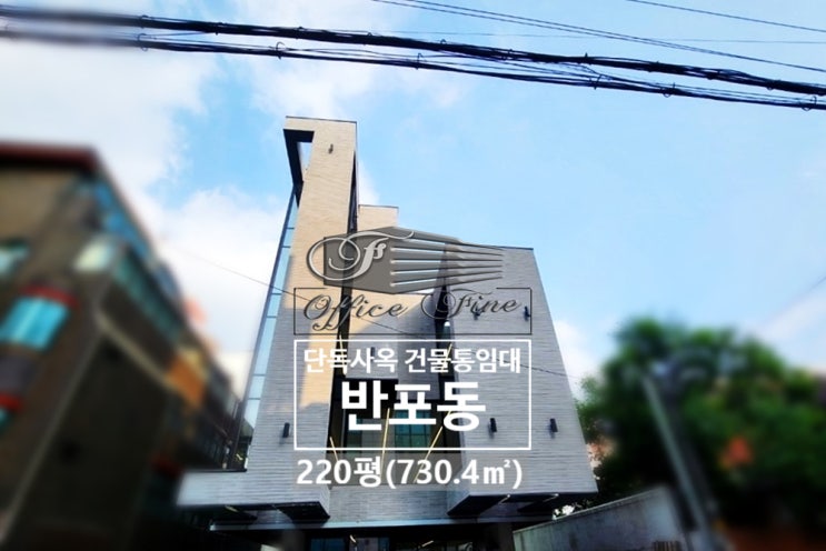  반포동 신축건물 신논현역 내부 중앙 기둥 없는 건물 통임대