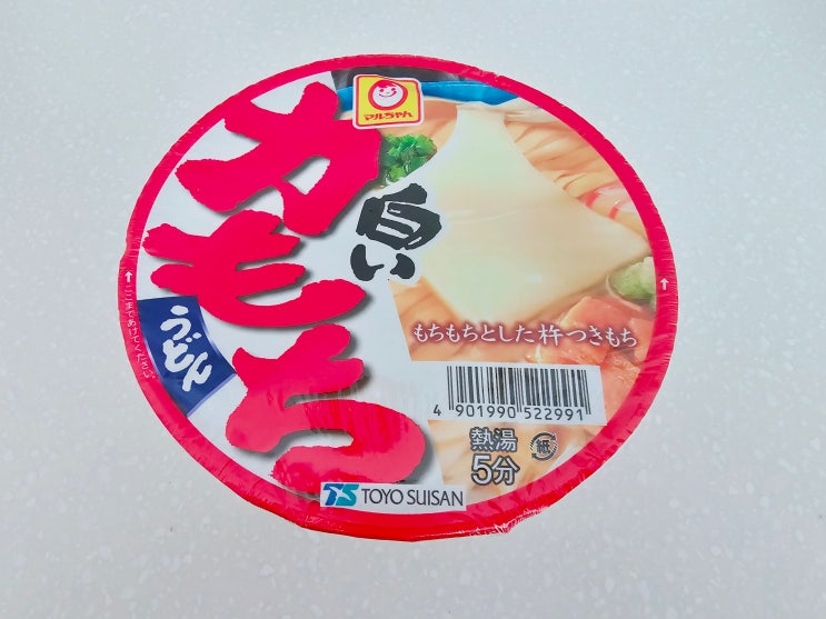  컵라면 리뷰 56 - 동양수산 마루짱 시로이 치카라모찌 우동