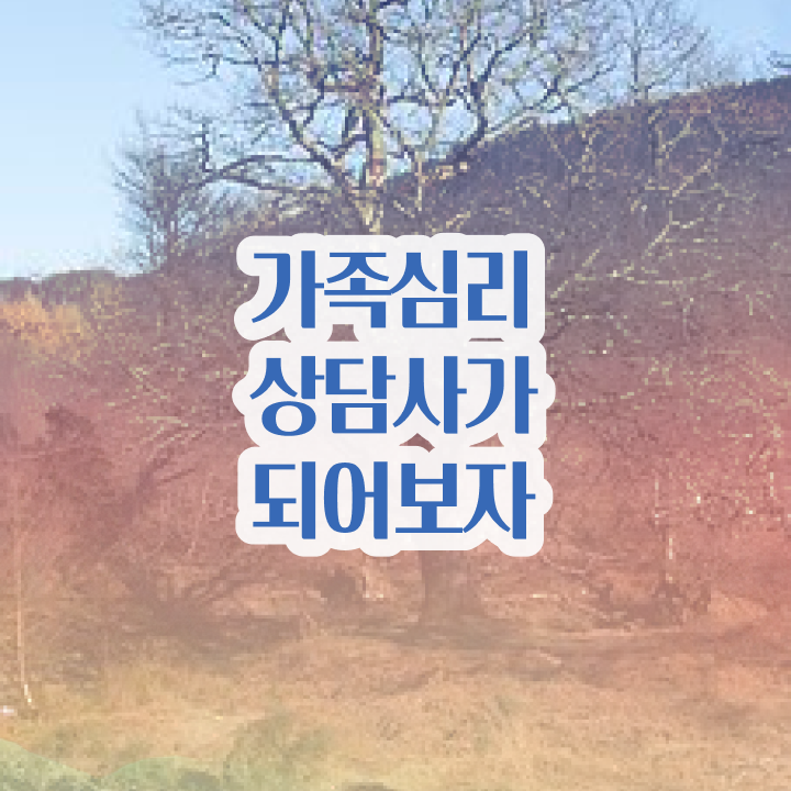  전략적 가족상담 , 가족심리상담사 자격증 합격한 비법 알아볼까요 알려드려요