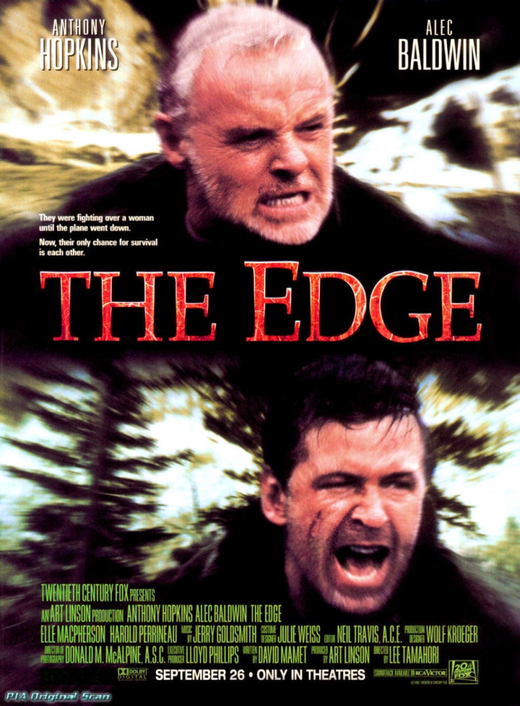  영화 디 엣지 (The Edge 1997)