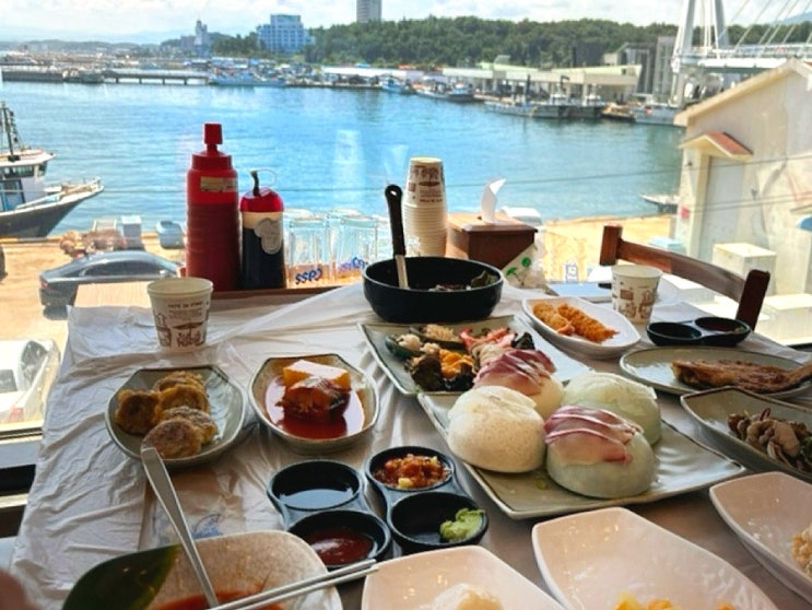  [속초 대포항] 바다가 보이는 횟집 대게 맛집 l 대포리