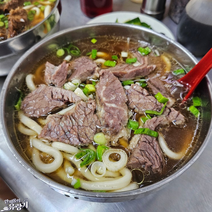  대만 유산동우육면 타이베이 미슐랭 우육면 노포