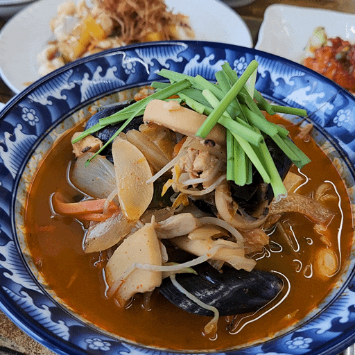  전주 터미널 중국집 [혜담] 가성비갑 중국집 맛집 추천. 찹쌀탕수육 깐쇼새우 혜담 B 세트 후기 + 무료 주차 정보