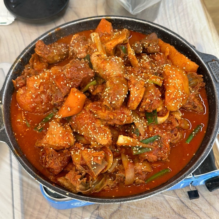  광주근교 장성 계곡 백숙 닭볶음탕 맛집 문가네촌닭