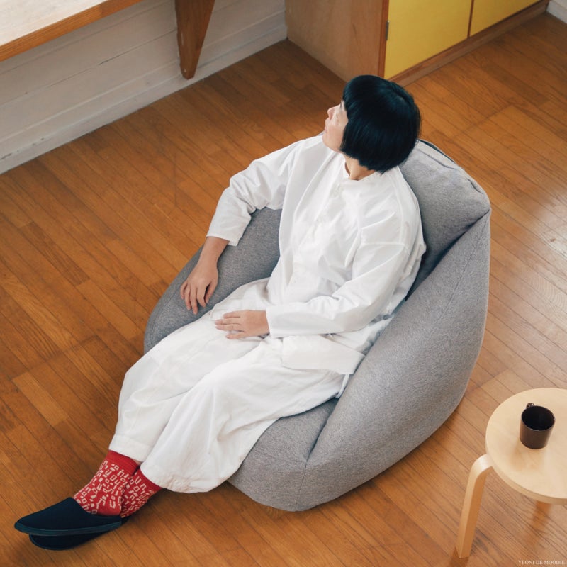 무인양품(MUJI) 1인용쇼파 공기로 만들어진 쇼파 원룸가구로 추천!