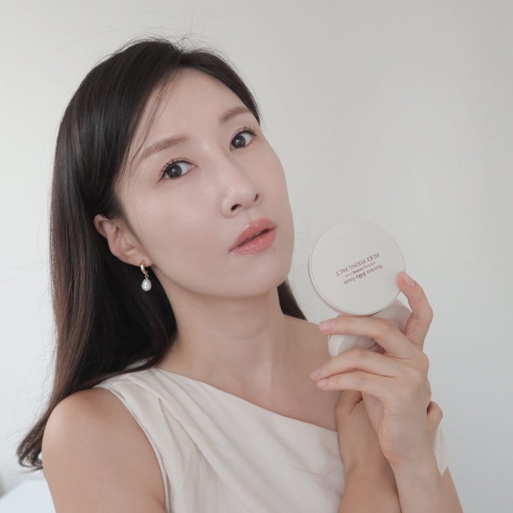  커버좋은 여름쿠션팩트 추천 에이지투웨니스 실키 픽싱팩트 21호 후기