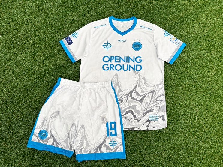  단체 축구 유니폼 제작 잘하는 곳! '오프닝그라운드' 추천!